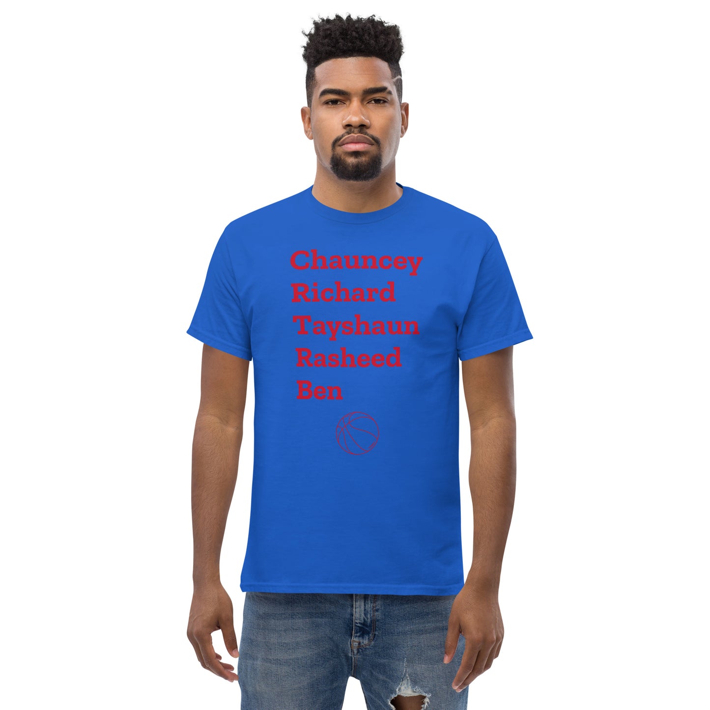 Detroit 2004 Starting Line-Up Tee